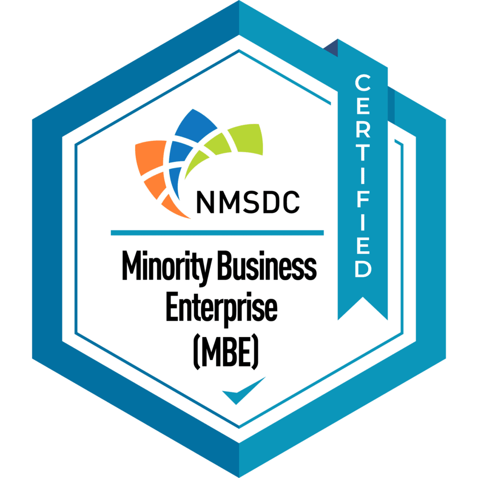 NMSDC-certified Minority Business Enterprise (MBE)